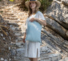 Duck egg blue linen canvas bags designed and made for long, comfortable and sustainable use.&nbsp; Whether you're going to the beach, planning a visit to the organic market, or taking your baked cake to friends, our linen bag is always perfect for you.