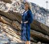 Wrap yourself in our navy blue linen bathrobe and enjoy the exceptional comfort, elegance and breathability of natural linen. Our linen bathrobe is designed and crafted with exceptional attention to details.