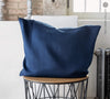 Navy blue pillows would fit interiors from minimalist to classic, from Scandinavian to country style. Mix and match the colours of the pillow sham boldly and create a unique atmosphere in your home.