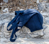 Navy blue linen tote bags designed and made for long, comfortable and sustainable use. Whether you're going to the beach, planning a visit to the market, or taking your baked cake to friends, our linen bag is always perfect for you.