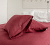 Burgundy Red Throw Pillow