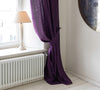 Our deep purple linen curtain tie-back is the perfect solution for keeping your curtains looking neat and stylish. Made from the highest-quality European linen, they offer durability and a luxurious feel.