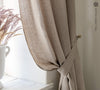 Our natural unbleached linen curtain tie-back is the perfect solution for keeping your curtains looking neat and stylish. Made from the highest-quality European linen, they offer durability and a luxurious feel.