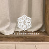Our tab top Antique white linen curtains are designed and made to give your home unique and timeless charm. Linen curtains would complement interiors from minimalistic, Scandinavian or modern to Mediterranean or classical style.